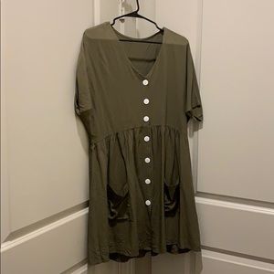 Button Dress